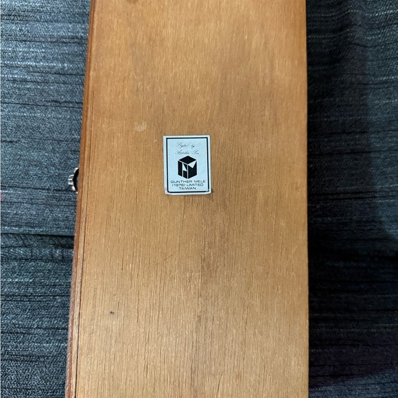 Vintage Wooden Jewelry Organizer Box - Picture 3 of 4